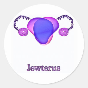 Bi Jewterus Runder Aufkleber