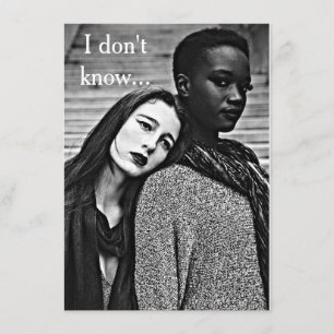 Bi LGBT racial "amour et" carte Romance