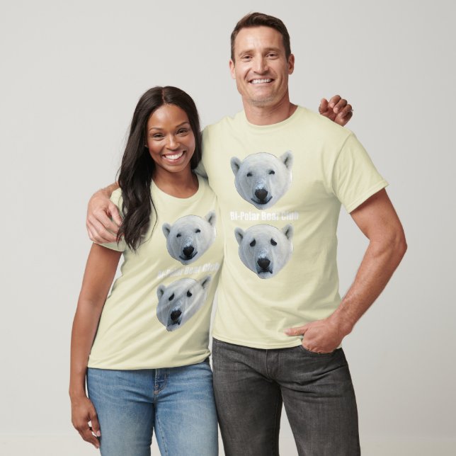 Bi Polar Bear Club Dunkler T - Shirt (Unisex)