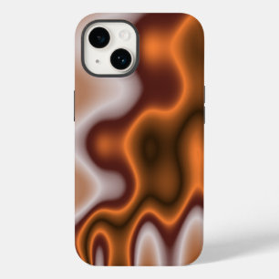 Bi Polar Molten Kupfer Case-Mate iPhone 14 Hülle
