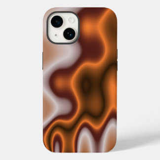 Bi Polar Molten Kupfer Case-Mate iPhone 14 Hülle