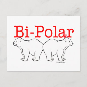 Bi-Polar Postkarte