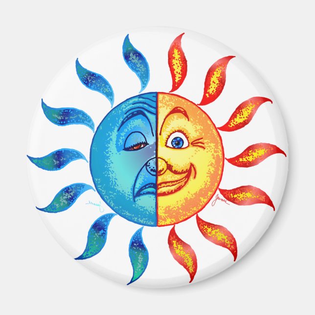 Bi Polar Solar Magnet (Vorne)