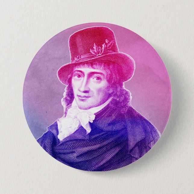Bi Pride Camille Desmolins Button (Vorderseite)