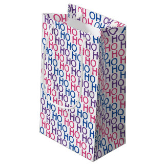 Bi Pride Ho Ho Ho Muster Geschenktasche Kleine Geschenktüte