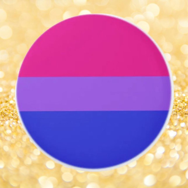 Bi Pride Keramik Pull Keramikknauf (Von Creator hochgeladen)