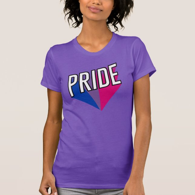 Bi Pride T-Shirt (Vorderseite)