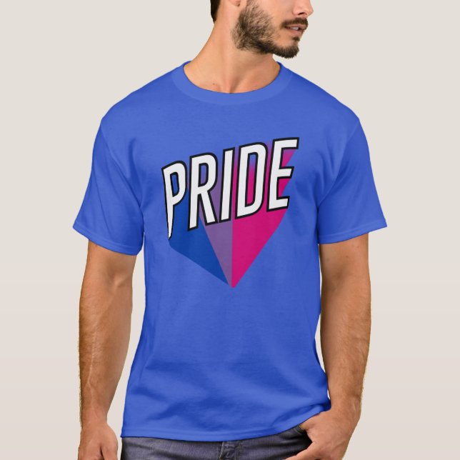 Bi Pride T-Shirt (Vorderseite)