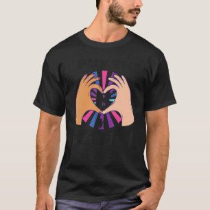 Bi-Prix-Fahne I: B in Lgbtq T-Shirt