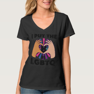 Bi-Prix-Fahne I: B in Lgbtq T-Shirt