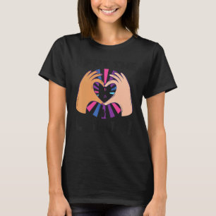 Bi-Prix-Fahne I: B in Lgbtq T-Shirt