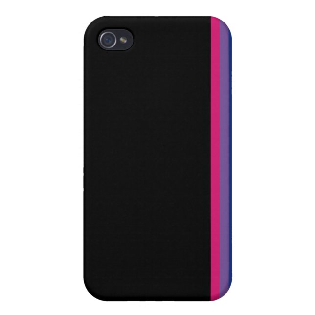 Bi-Stolz-Flagge iPhone 4/4S Fall (vertikaler iPhone Hülle (Hinten)