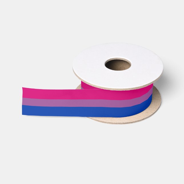 Bi-Stolz-Flagge Satinband (Spule)