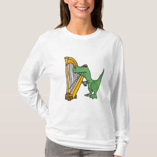 BI T-Rex, das Harfen-Shirt spielt T-Shirt