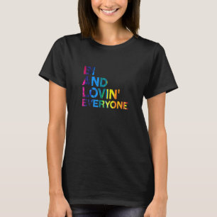 Bi und Lovin Alle Lgbtq Bisexual Pride Bi Prid T-Shirt