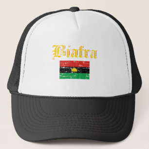 Biafra Flagge Truckerkappe