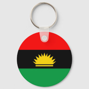 Biafra-Republik Minderheit ethnische Flagge Schlüsselanhänger