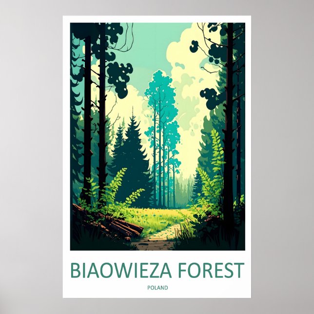 Białowieża-Wald 1 Poster (Vorne)