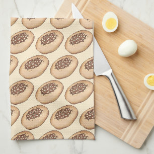 Bialy Jüdische Bäckereizwiebel Polen Polnisches Es Geschirrtuch
