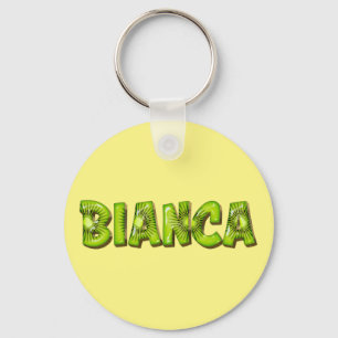 Bianca Name Kiwi Design Porte-clés