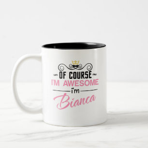 Bianca Natürlich bin ich Phantastisch Zweifarbige Tasse