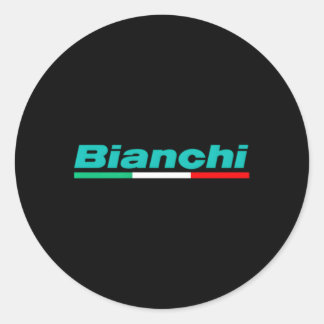 Bianchi Italian Bikes Runder Aufkleber