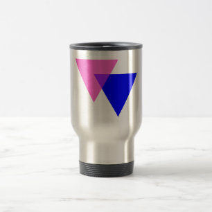 Biangle Bisexueller Stolz Reisebecher