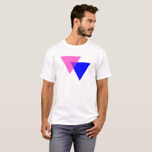 Biangle Bisexueller Stolz T-Shirt