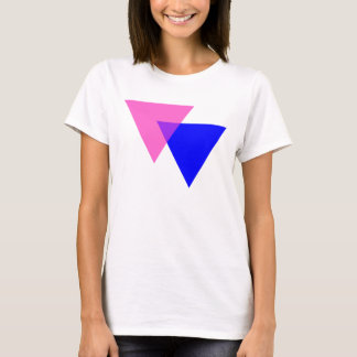 Biangle Bisexueller Stolz T-Shirt