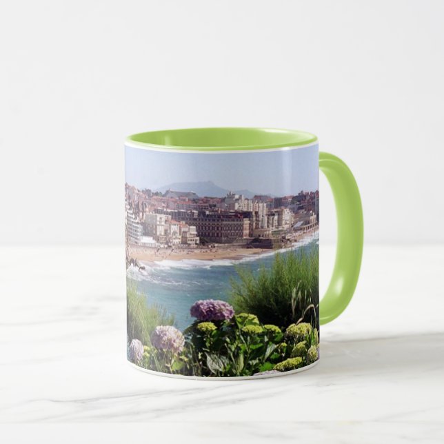 Biarritz Blooms Tasse (VorderseiteRechts)