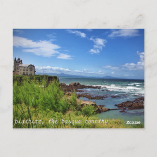 Biarritz, das Baskenland Postkarte