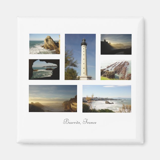 Biarritz France Magnet (Devant)