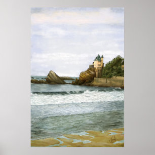 Biarritz. Poster