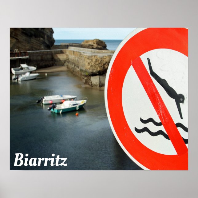 Biarritz Poster (Vorne)