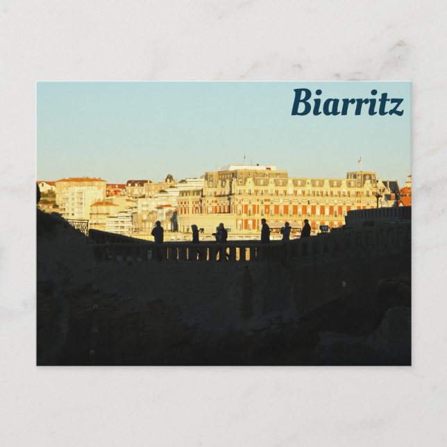 Biarritz Postkarte (Vorderseite)