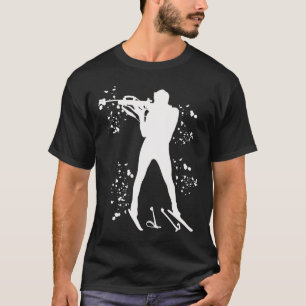 Biathlet Skilanglauf Biathlon _2 T-Shirt