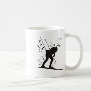 Biathlete Nordic Ski Biathlon 12 Kaffeetasse