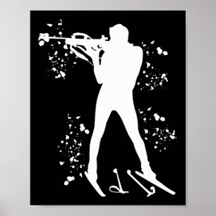 Biathlete Nordic Ski Biathlon 1 Poster