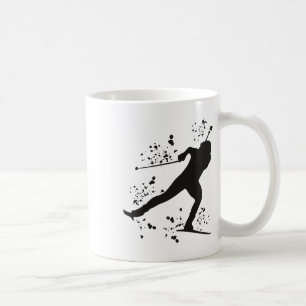 Biathlete Nordic Ski Biathlon 8 Kaffeetasse
