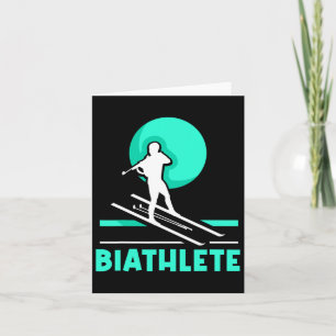 Biathlete Sportaktivitäten Biathlon Karte