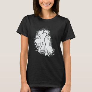 Biathlon Bunte Wintersport Biathlet Cross Co T-Shirt