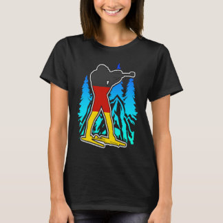 Biathlon Deutschland sport Deutschland Biathlete F T-Shirt