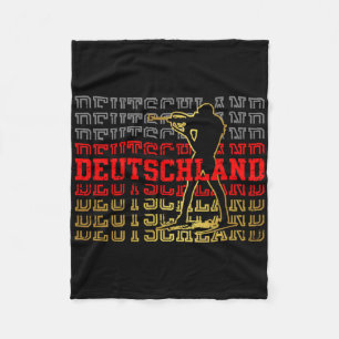 Biathlon Deutschland Wintersport Fleecedecke