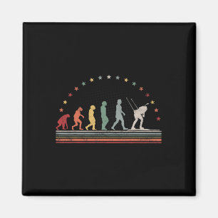 Biathlon Evolution Retro Skigebiet Magnet