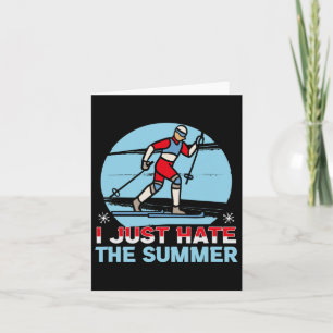 Biathlon I just Hass the Summer Cross Country Skie Karte