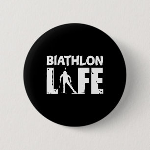 Biathlon Leben für Biathleten Skifahren Button