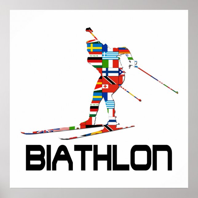 Biathlon Poster (Vorne)