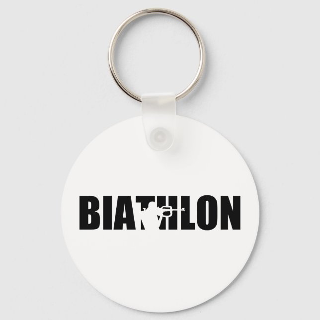 Biathlon Schlüsselanhänger (Vorderseite)