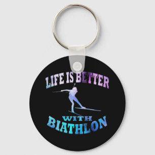Biathlon Schlüsselanhänger