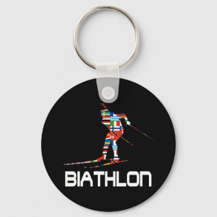 Biathlon Schlüsselanhänger